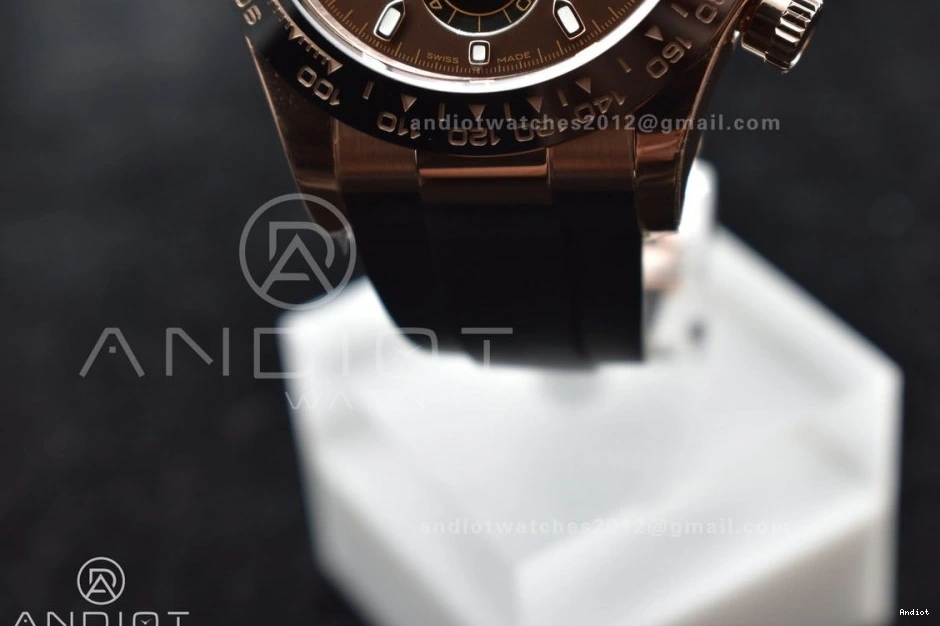 Strap Edition 1:1 Oysterflex 116515 Brown Daytona BTF SA4130 Best on Rubber Dial 1207
